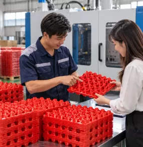 Dự Án Sản Xuất Vỉ Nhựa Đựng Trứng Gia Cầm Chuẩn Chất Lượng