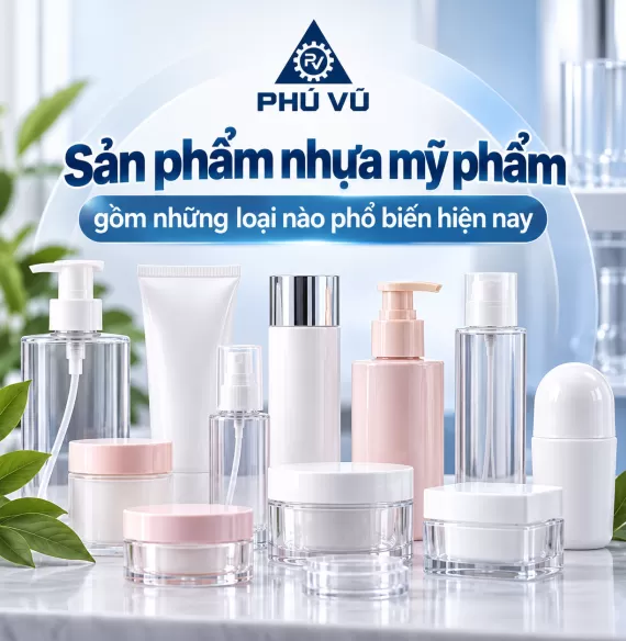Sản phẩm nhựa mỹ phẩm gồm những loại nào