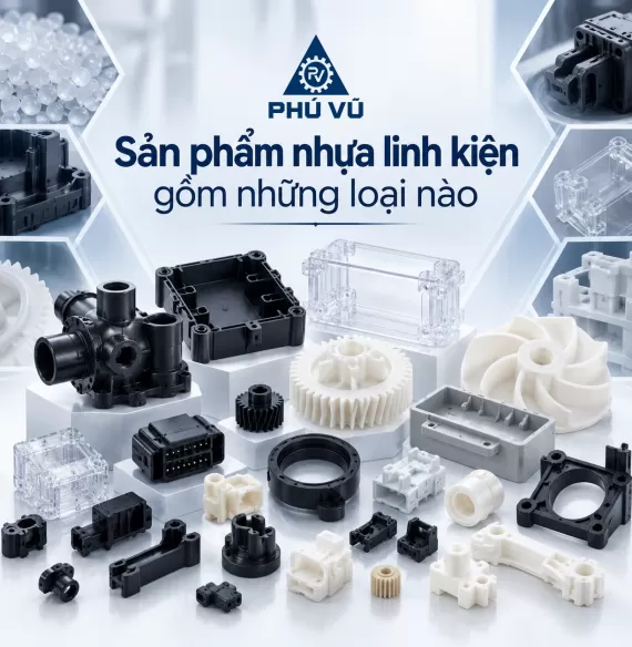 Sản phẩm nhựa linh kiện gồm những loại nào